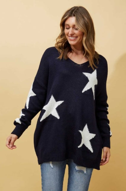 Bottega Moda Star Jumper - Cavorte