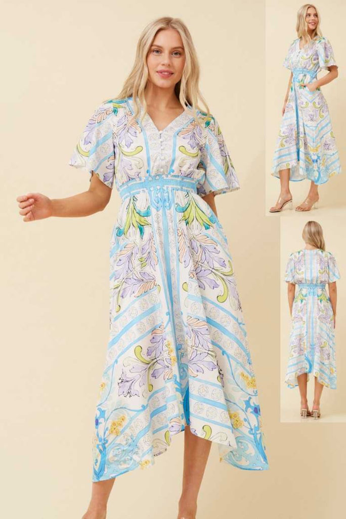 Georgia Asymmetric Dress - Cavorte
