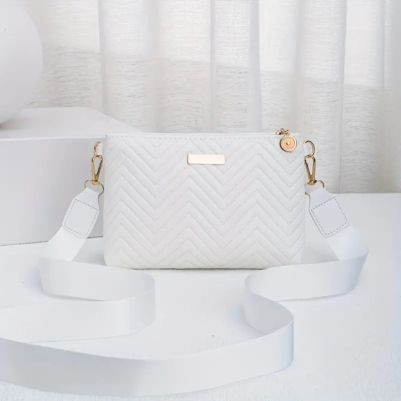 Mini CB Clutch Bag White - Cavorte