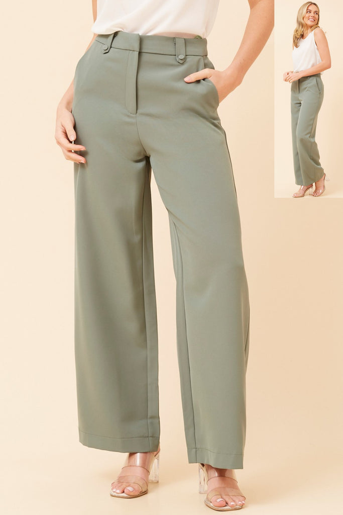 Cilla Pant Sage - Cavorte