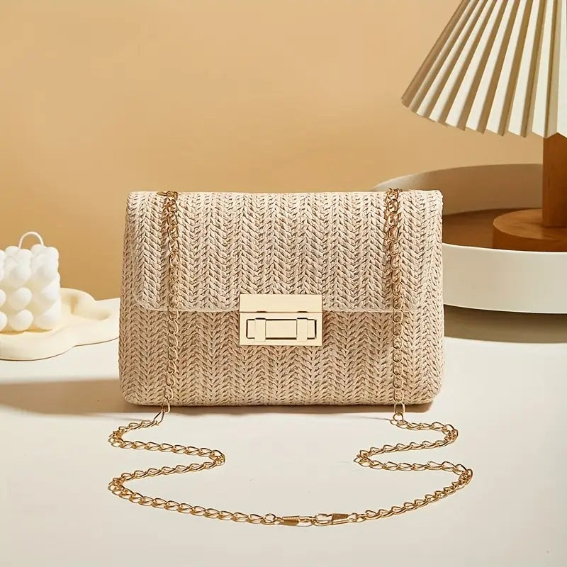 Woven Clutch Natural