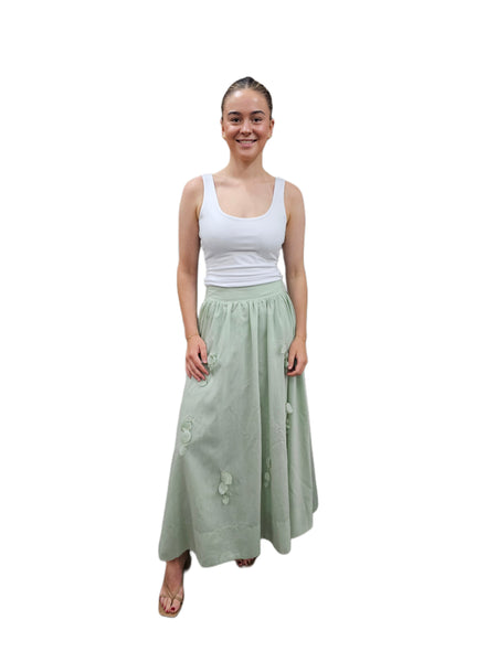 Francine Skirt Sage