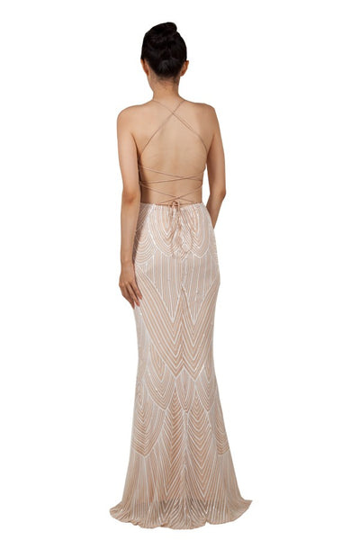 Colette Backless Gown