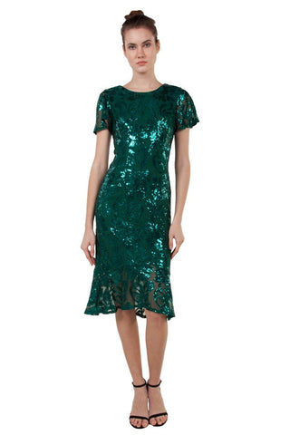 Christina Dress Emerald