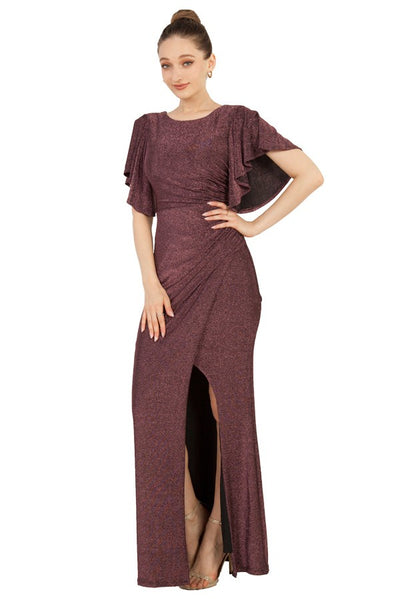 Kallista Gown Berry - Cavorte 