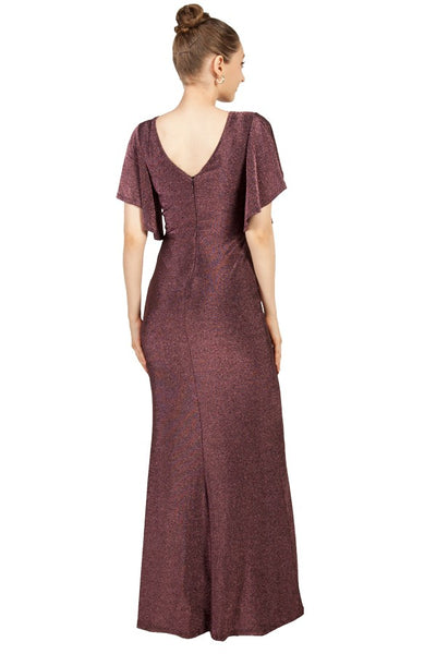 Kallista Gown Berry - Cavorte 