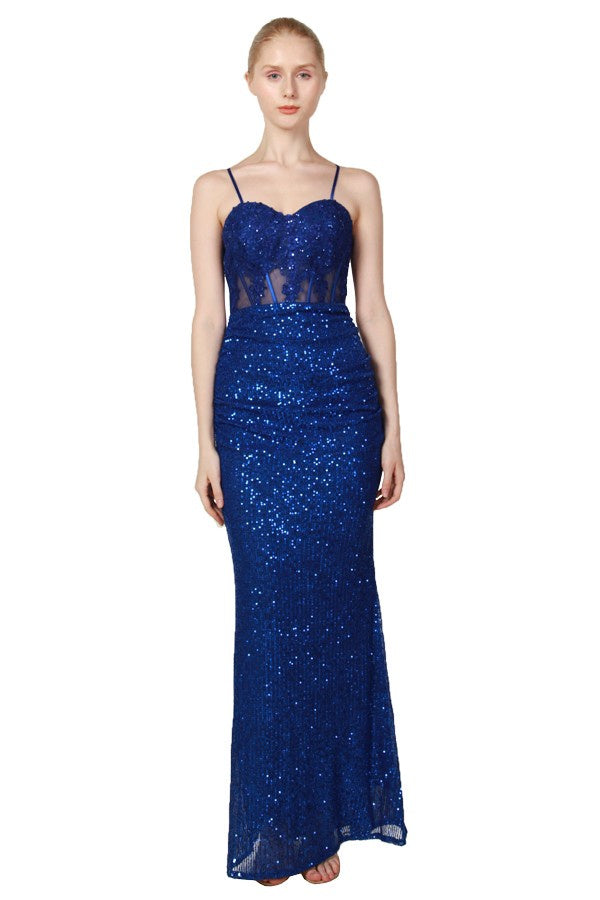 Miley Formal Dress Cobalt