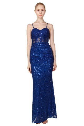 Miley Formal Dress Cobalt
