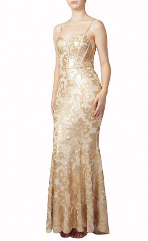 Camilla Sequin Corset Gown