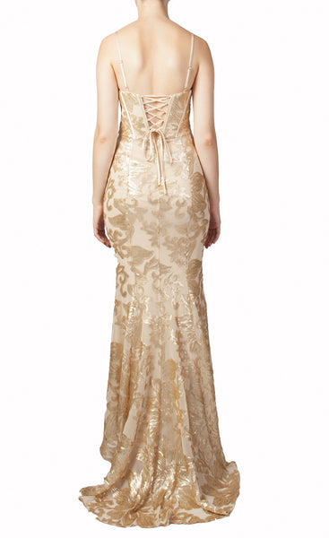 Camilla Sequin Corset Gown