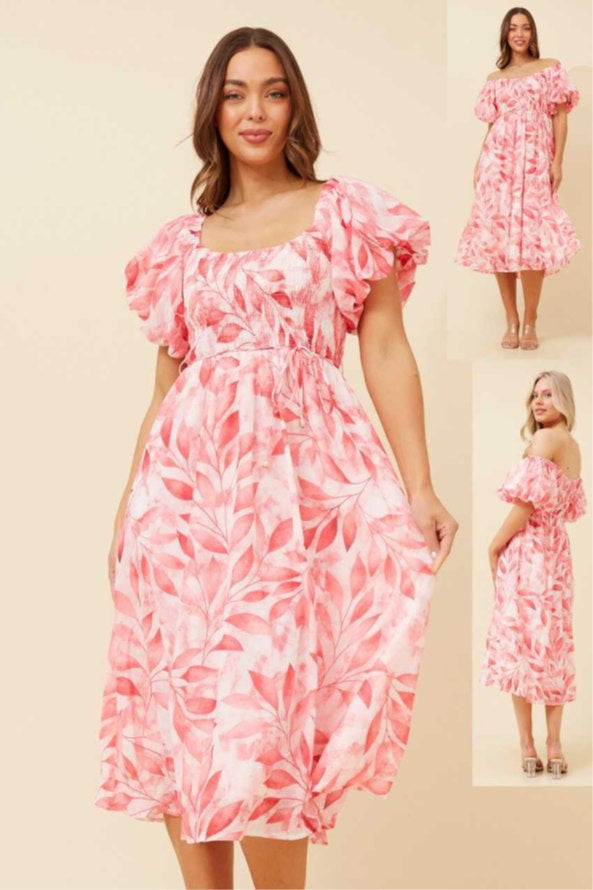 Christina On-Off Shoulder Dress