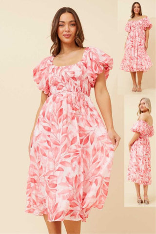 Christina On-Off Shoulder Dress