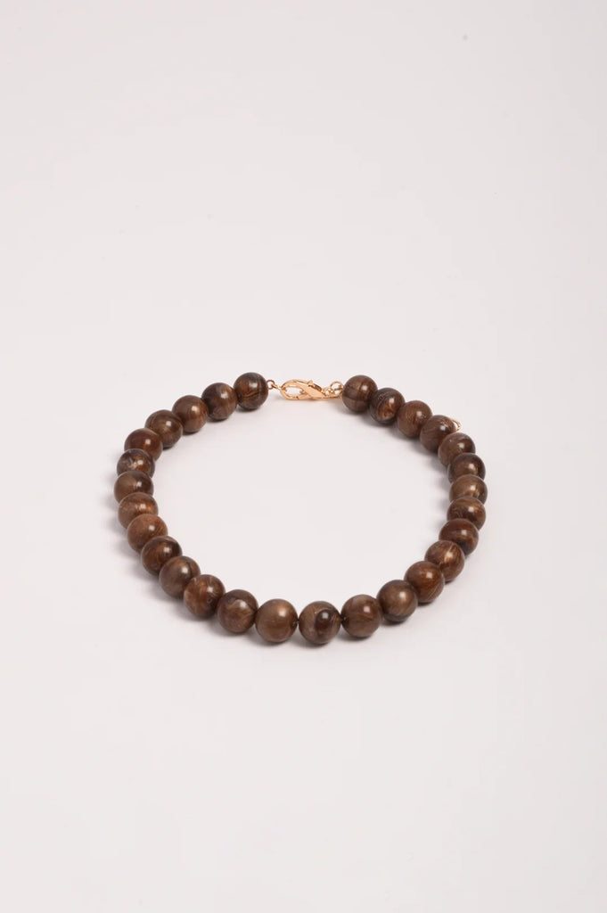 Resin Ball Mid Necklace