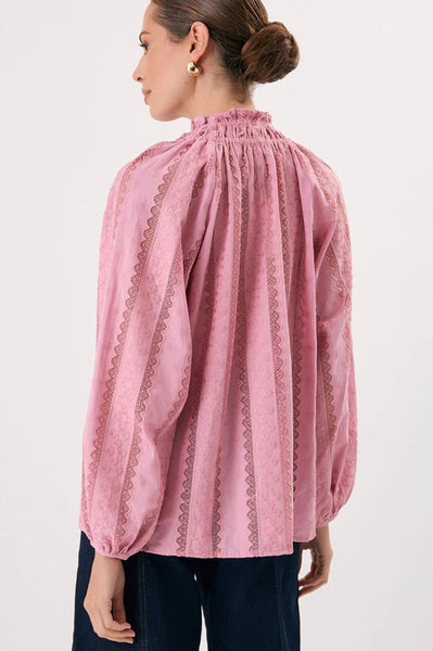Heidi Cotton Lace Blouse