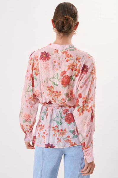 Cilla Floral  Longline Shirt