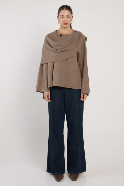 Amaris Coatigan Mushroom Marle