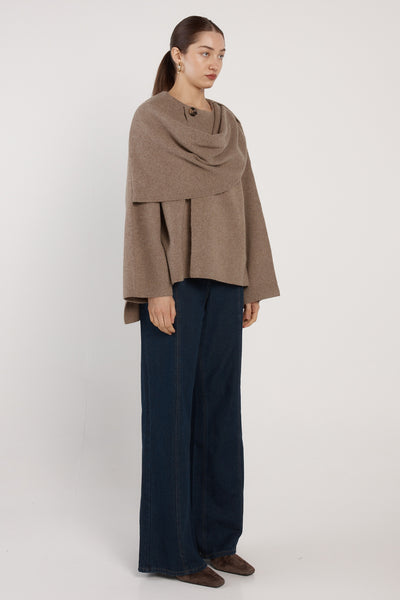 Amaris Coatigan Mushroom Marle