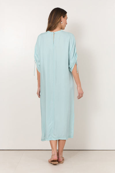 Amari Cupro Midi Dress Mint
