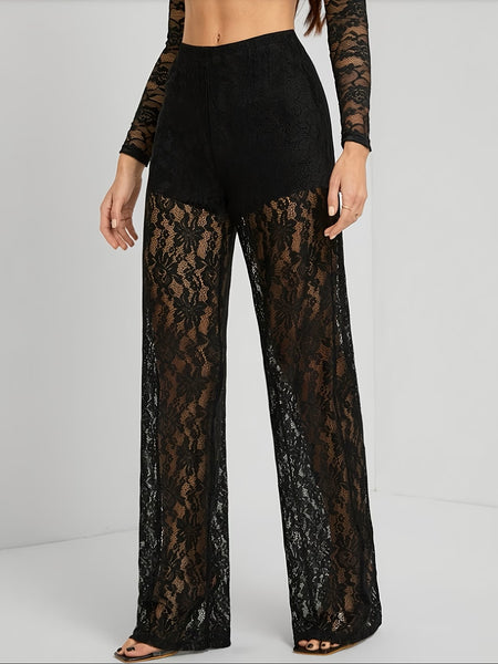 Amy Part Lined Lace Pant