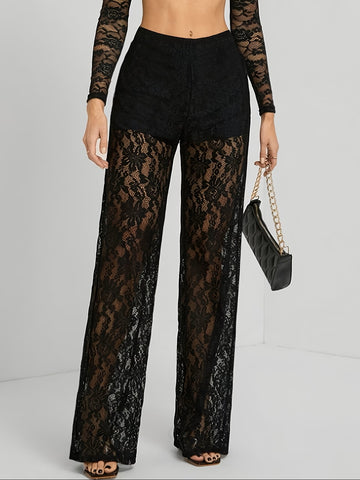 Amy Part Lined Lace Pant