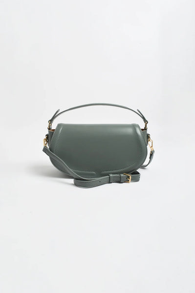 Rounded Fold Over Bag Sage