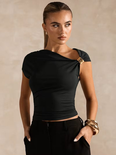 Alicia Top Black