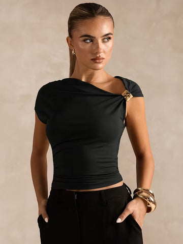 Alicia Top Black