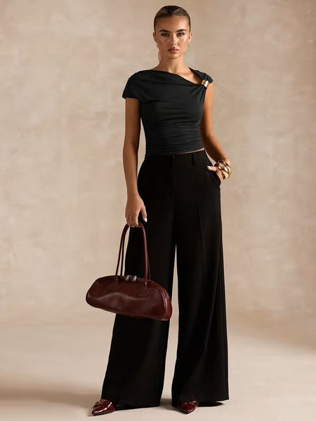 Alicia Top Black
