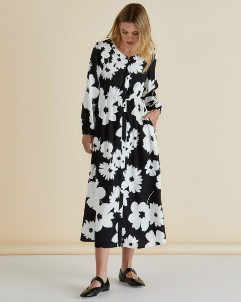 Aries Dress Monochrome