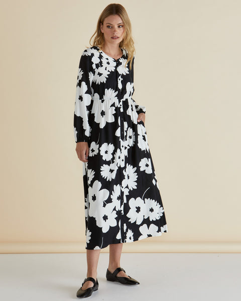 Aries Dress Monochrome