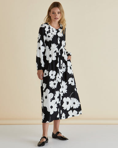 Aries Dress Monochrome - Cavorte 