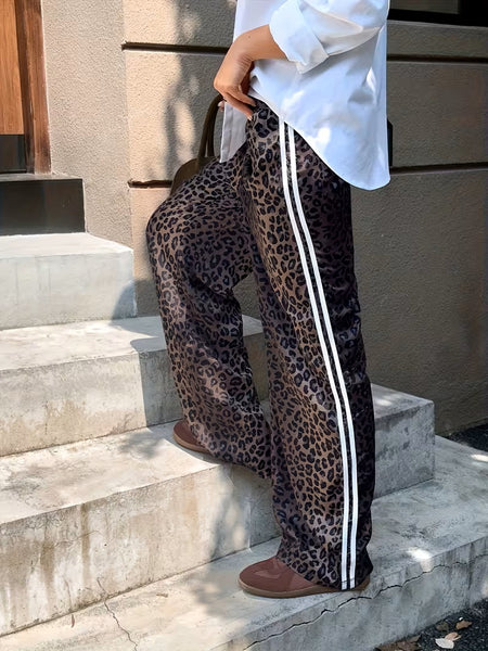 Bianca Leopard Print Pant