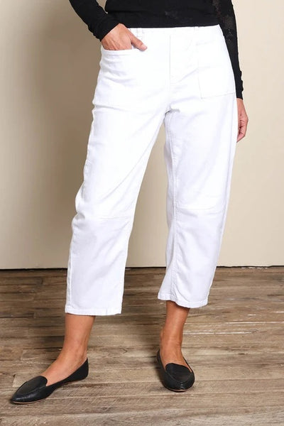 Byron Pull On Barrell Jean White