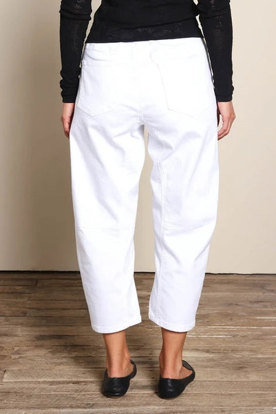 Byron Pull On Barrell Jean White