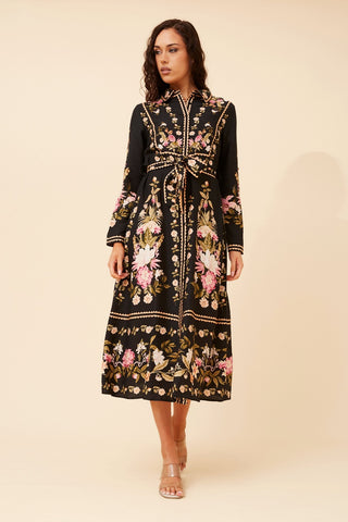 Callista Print Dress