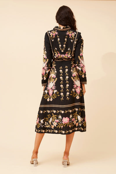 Callista Print Dress
