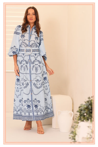Katherine Shirt Dress - Cavorte 