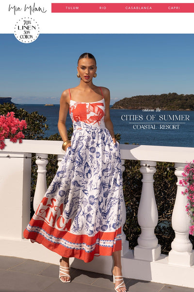 Cities Of Summer Maxi Dress