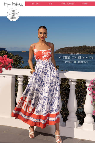 Cities Of Summer Maxi Dress