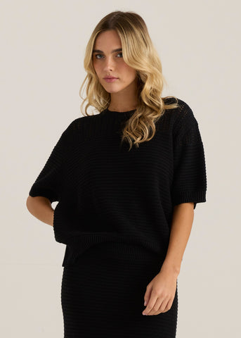 Cherri Cotton Knit Top