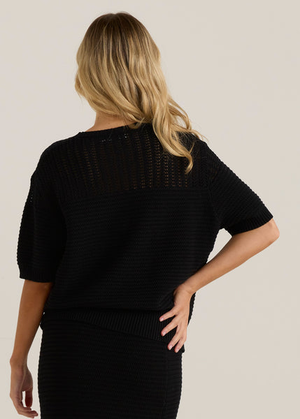 Cherri Cotton Knit Top