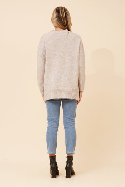 Christina Sweater Oatmeal Marle