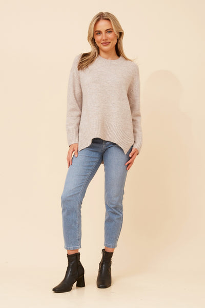 Christina Sweater Oatmeal Marle