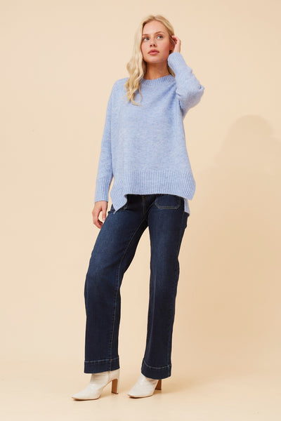 Christina Sweater Blue Marle