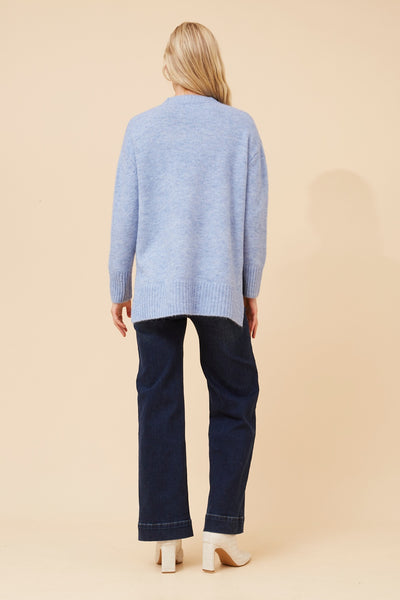 Christina Sweater Blue Marle