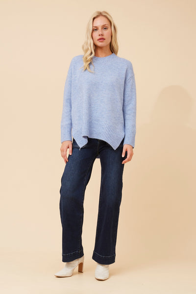 Christina Sweater Blue Marle