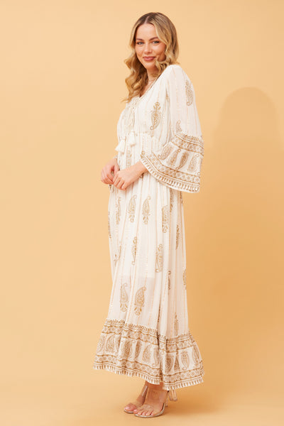 Karla Embroidered Boho Dress