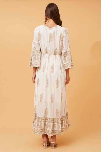 Karla Embroidered Boho Dress