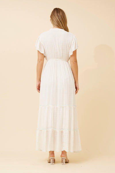 Gretta Embroidered Boho Dress - Cavorte 
