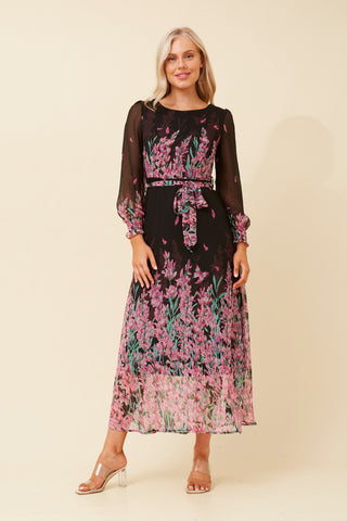 Catriona Placement Print Dress